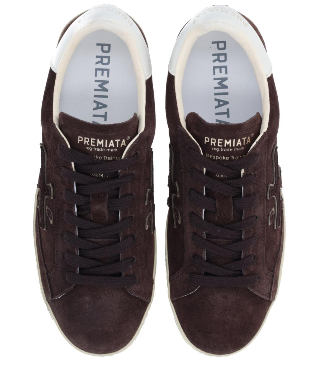 PREMIATA Черные замшевые кроссовки, фото 5