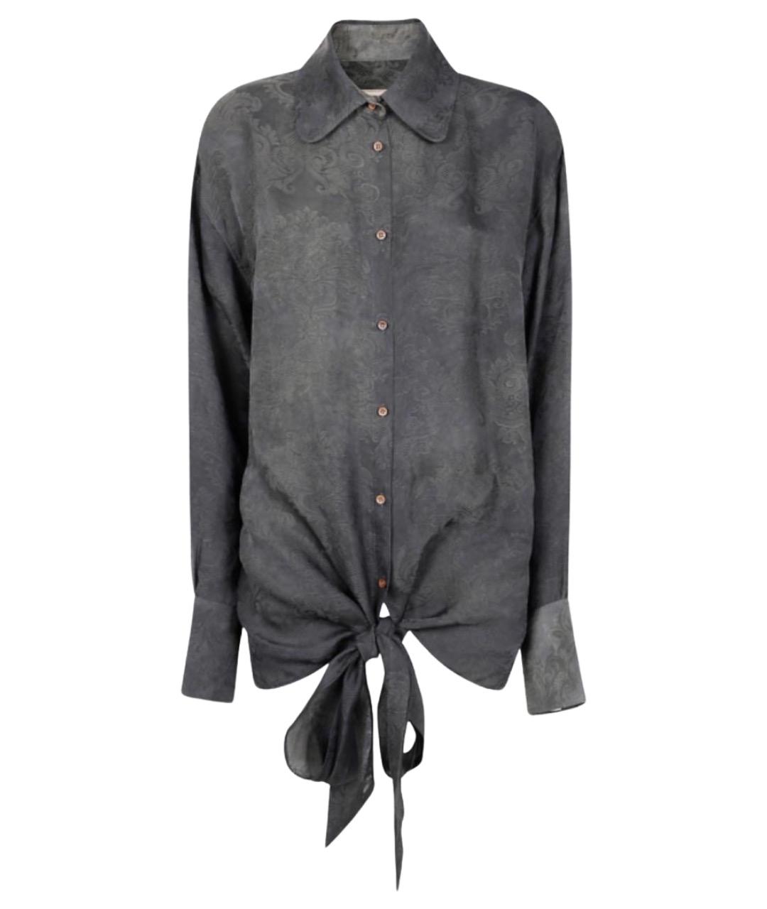 UMA WANG Зеленая вискозная блузы, фото 1