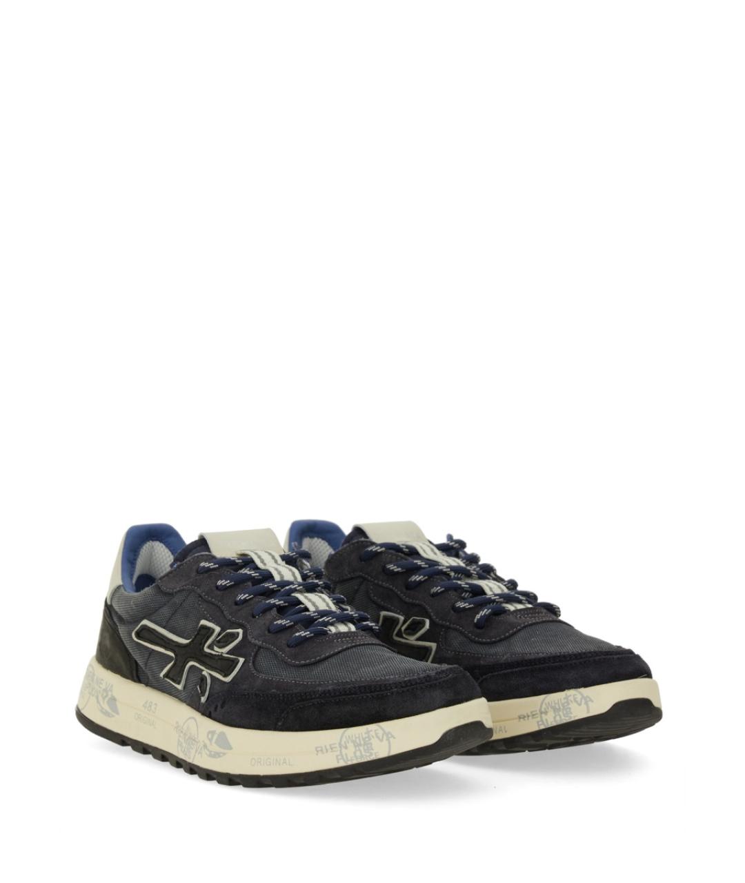 PREMIATA Мульти текстильные низкие кроссовки / кеды, фото 2