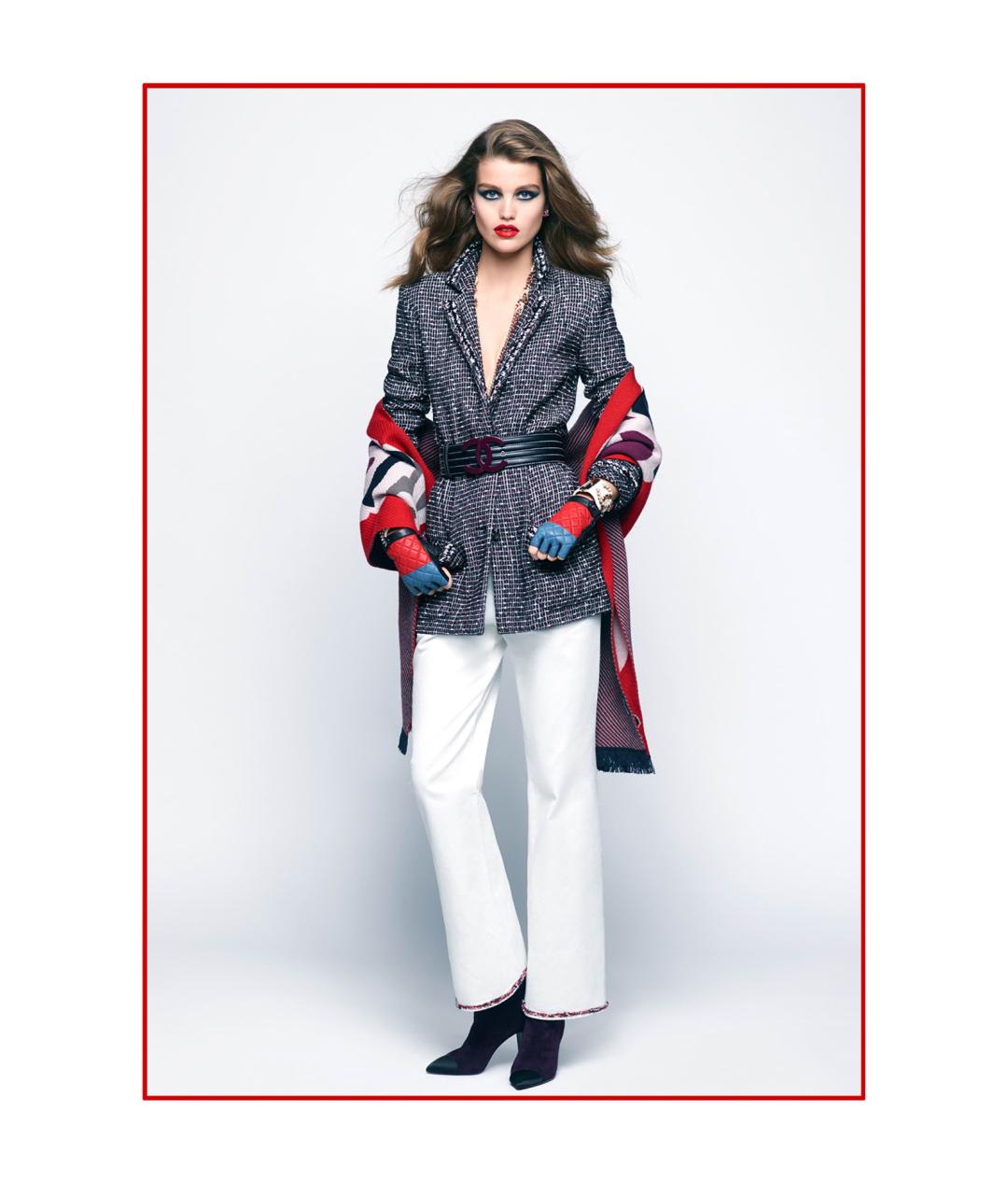 CHANEL Черный твидовый жакет/пиджак, фото 3