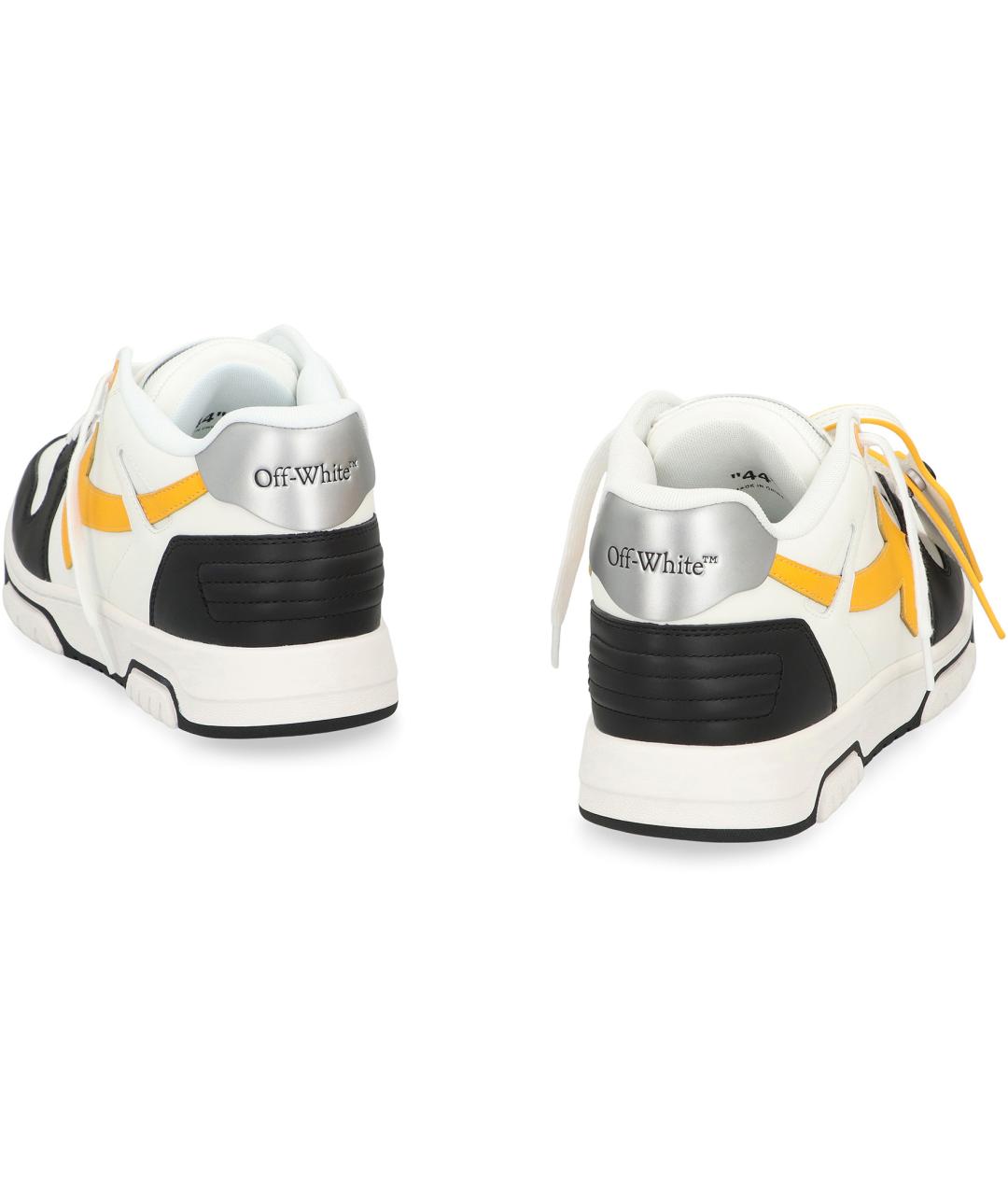 OFF-WHITE Мульти синтетические низкие кроссовки / кеды, фото 4