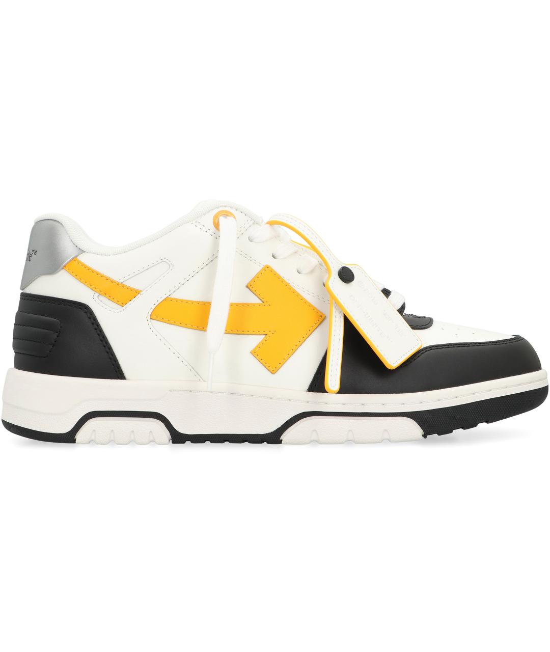 OFF-WHITE Мульти синтетические низкие кроссовки / кеды, фото 2