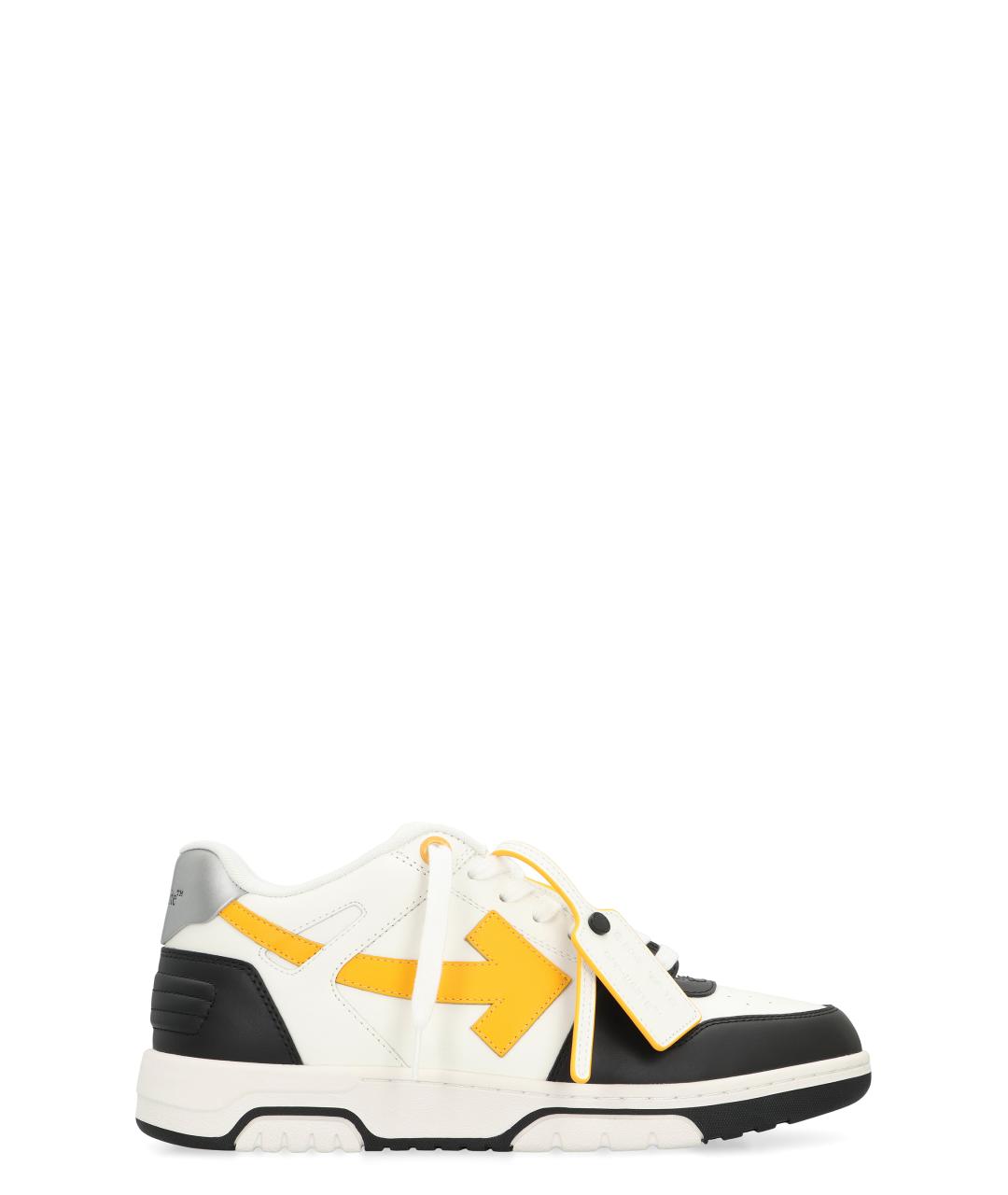 OFF-WHITE Мульти синтетические низкие кроссовки / кеды, фото 1