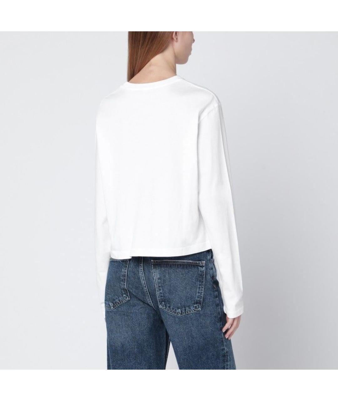 AGOLDE Белая хлопковая водолазка, фото 2