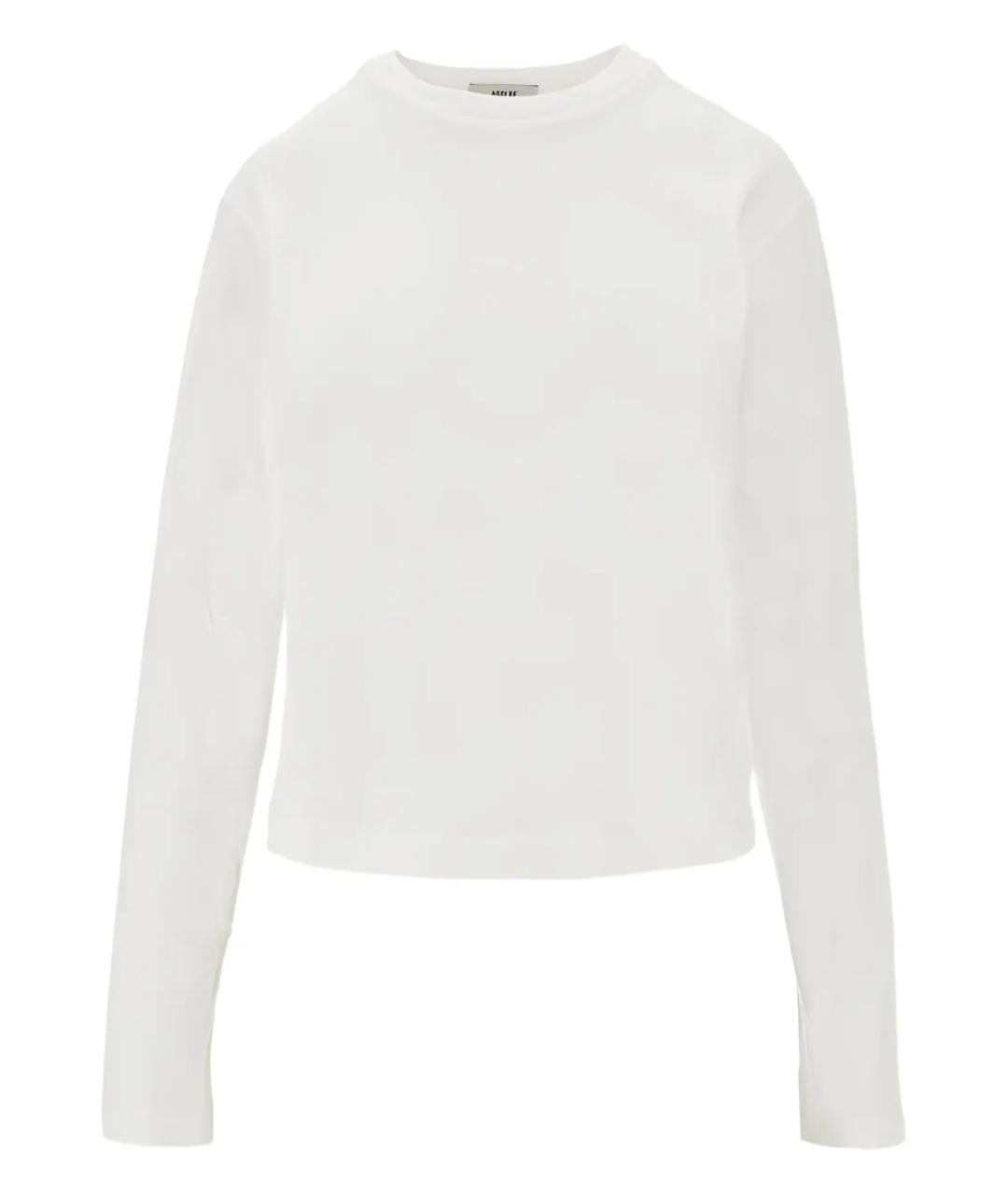 AGOLDE Белая хлопковая водолазка, фото 1