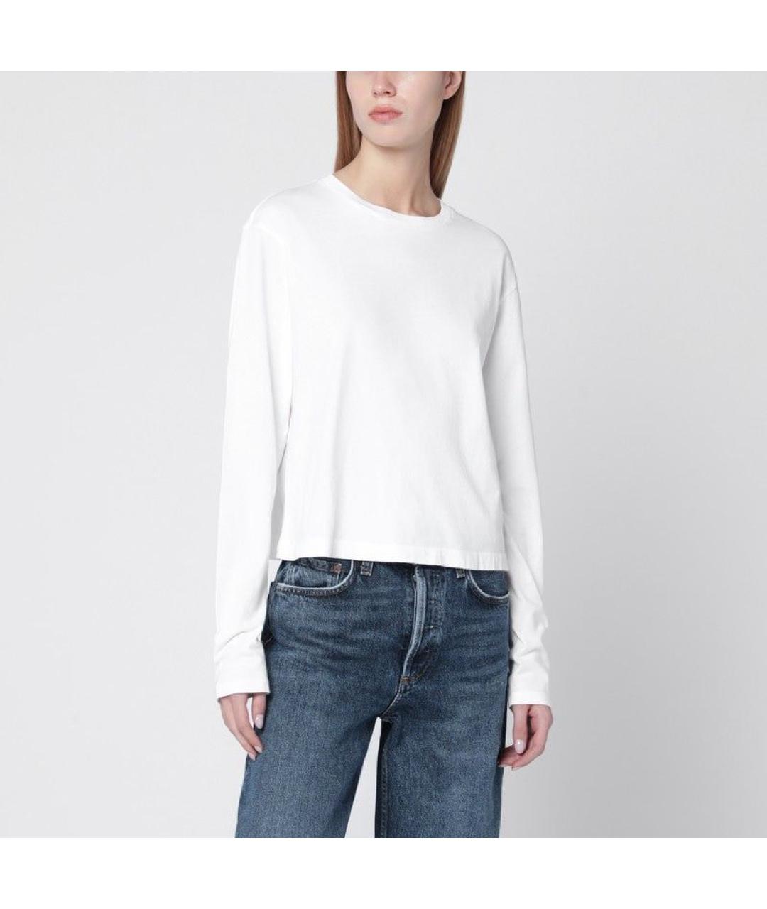 AGOLDE Белая хлопковая водолазка, фото 3
