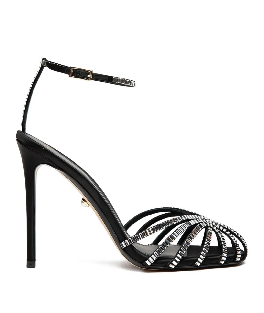 ALEVI Черные босоножки, фото 1
