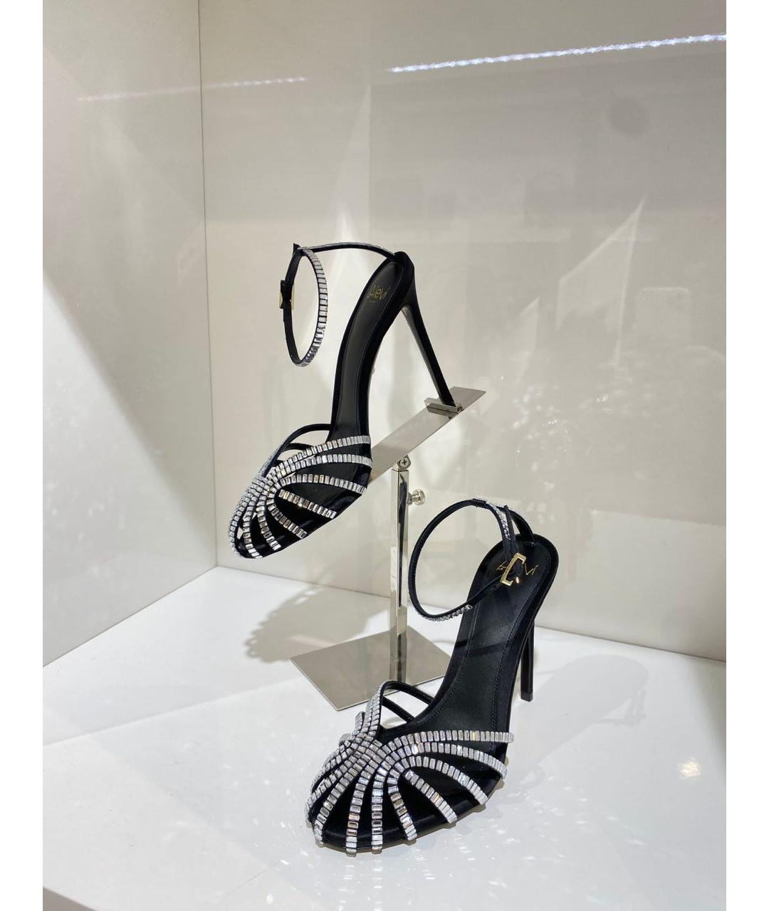 ALEVI Черные босоножки, фото 3