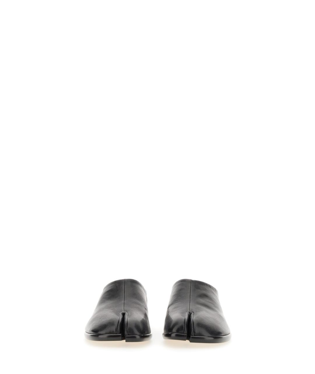 MAISON MARGIELA Черные кожаные лоферы, фото 6