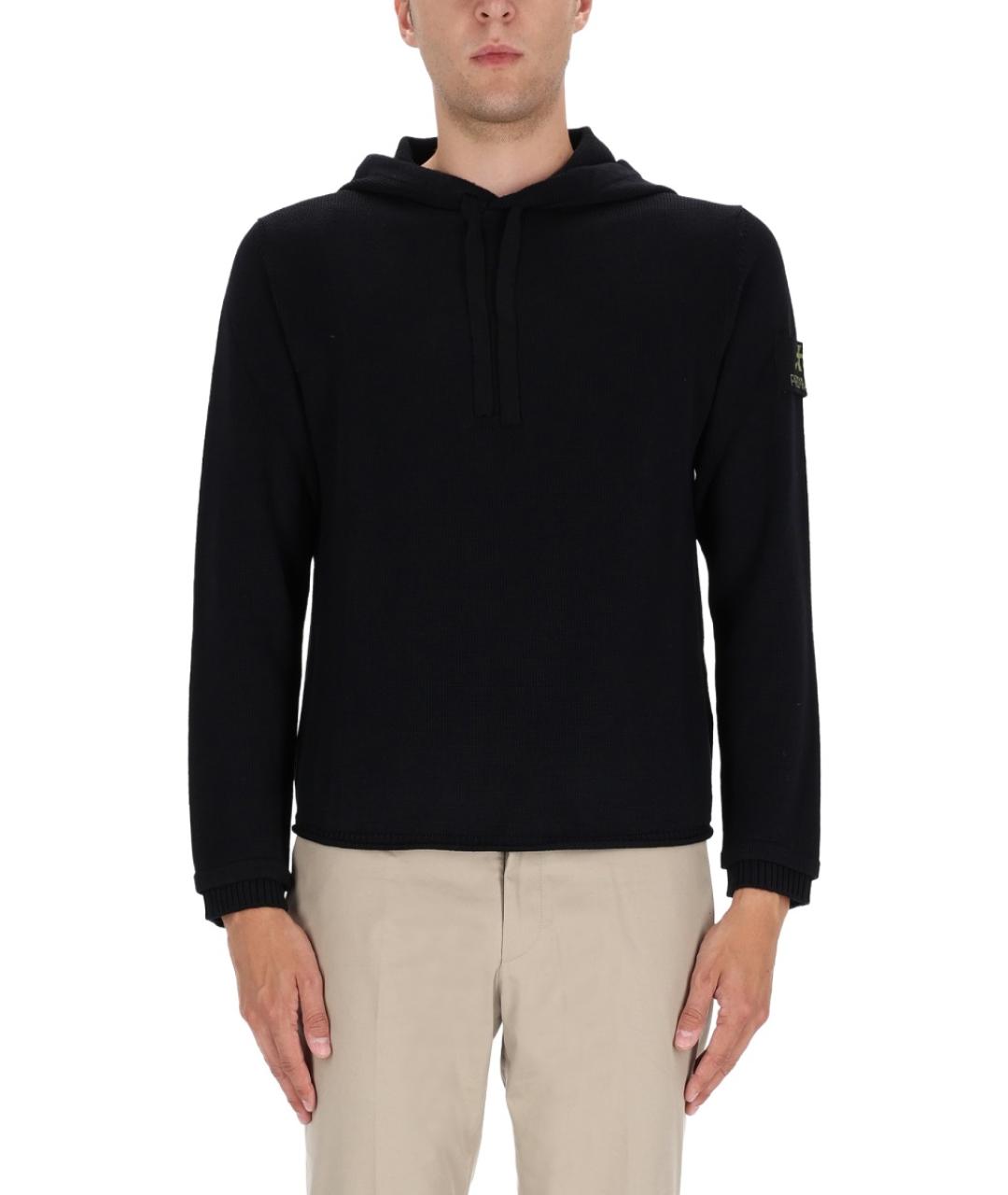 PREMIATA Черный шерстяной джемпер / свитер, фото 5