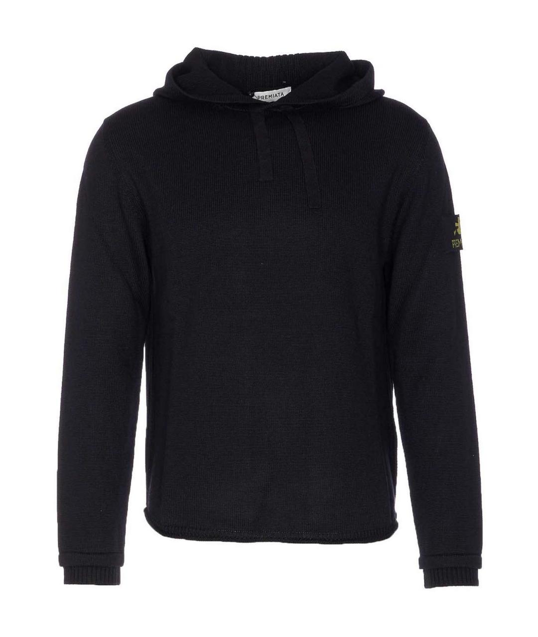 PREMIATA Черный шерстяной джемпер / свитер, фото 1