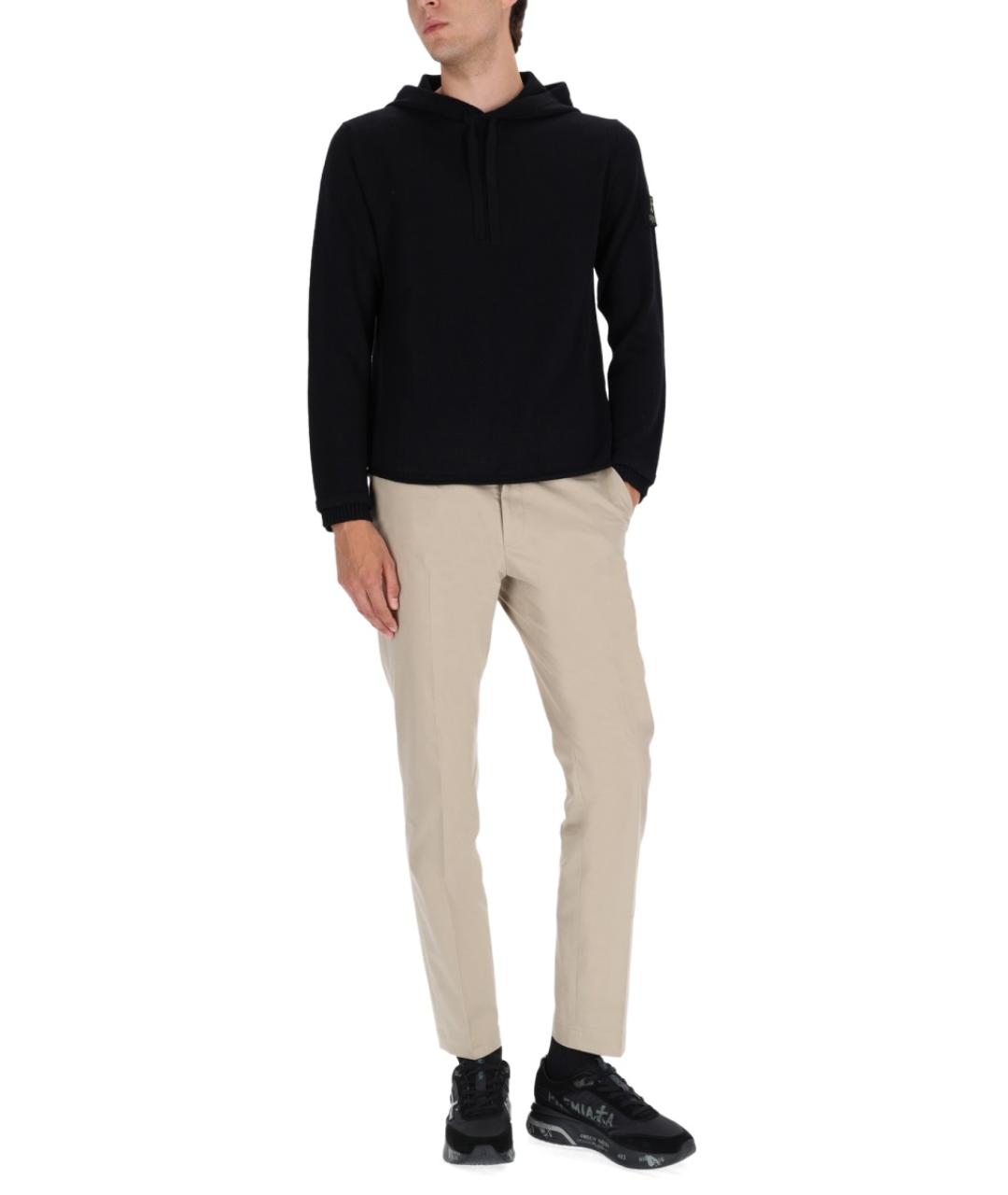 PREMIATA Черный шерстяной джемпер / свитер, фото 2