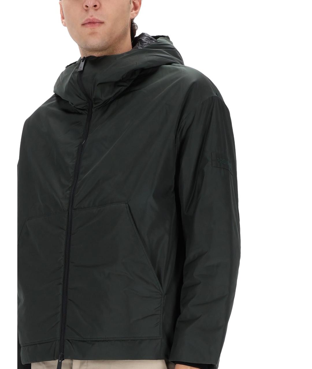 PREMIATA Зеленая полиамидовая куртка, фото 4