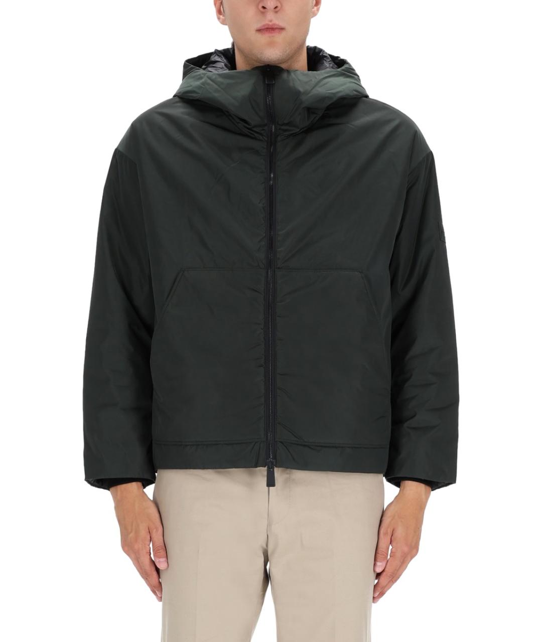 PREMIATA Зеленая полиамидовая куртка, фото 5