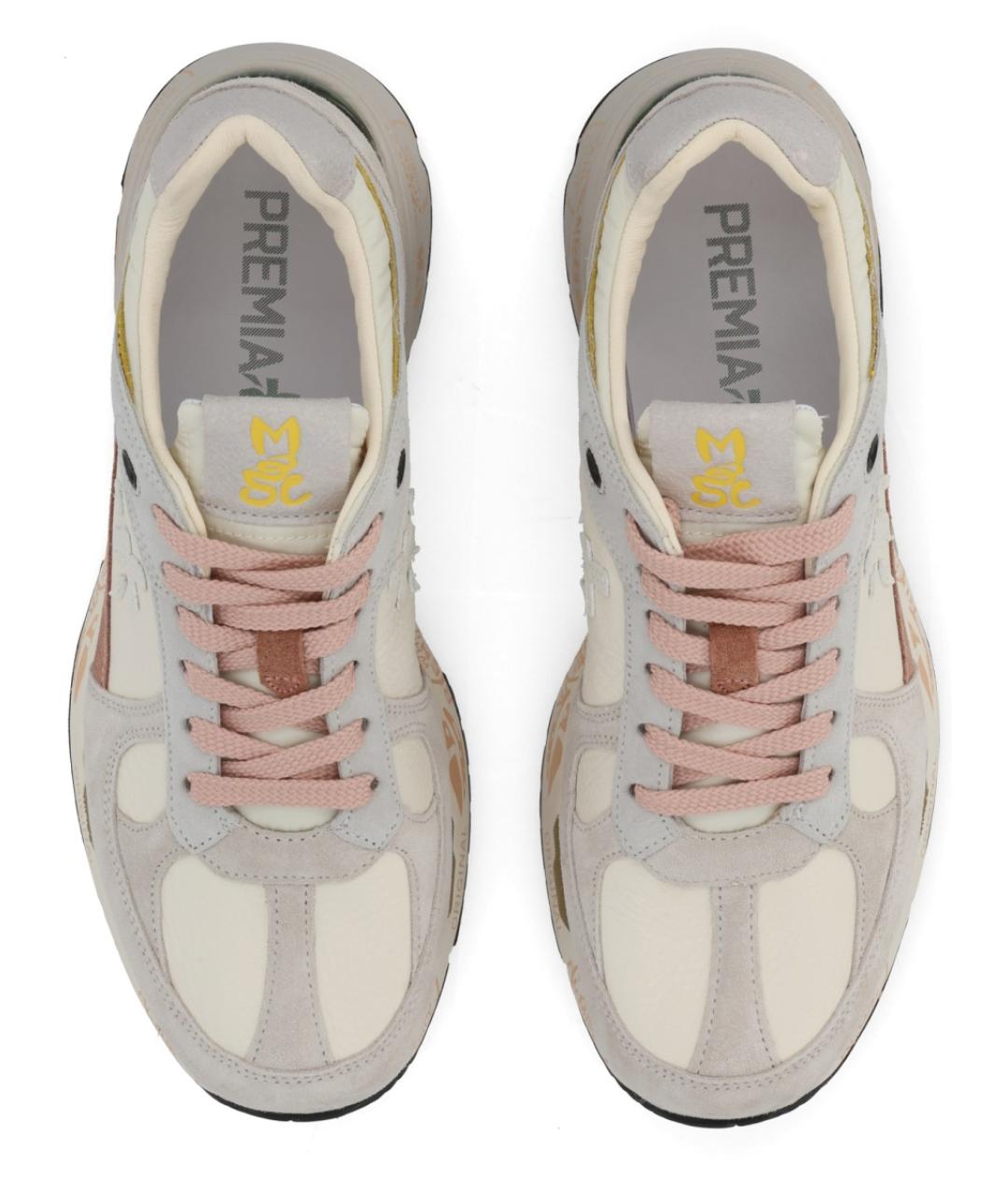 PREMIATA Белые синтетические кроссовки, фото 5