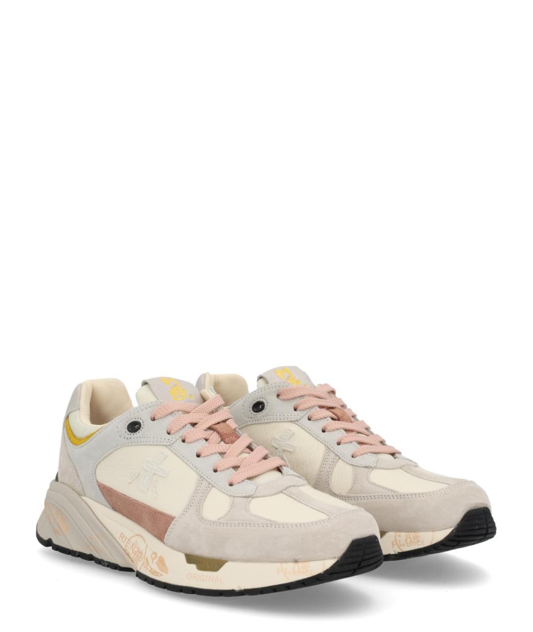 PREMIATA Белые синтетические кроссовки, фото 2