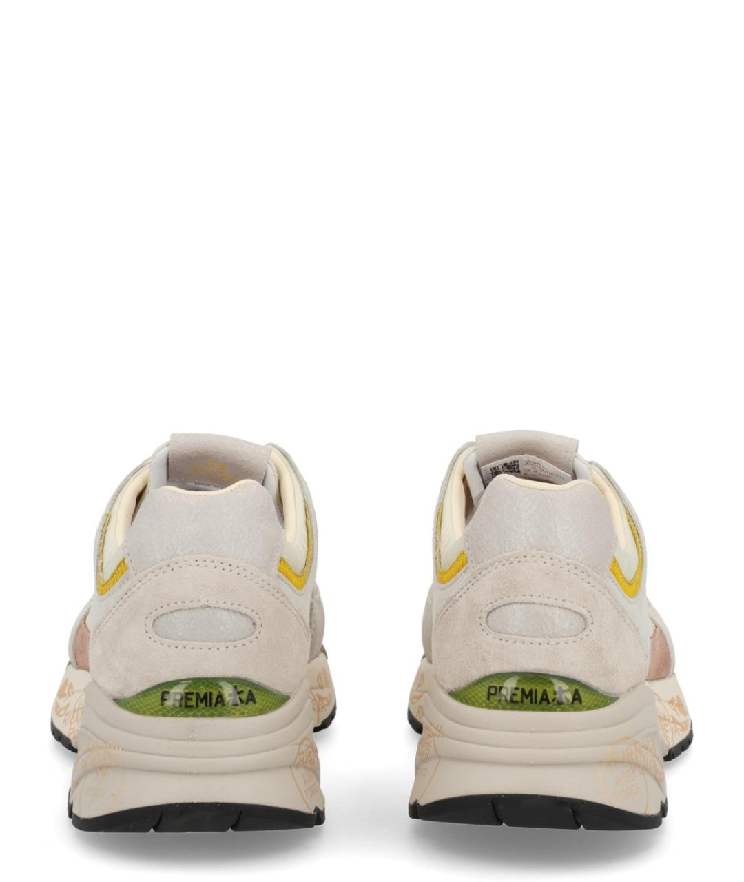 PREMIATA Белые синтетические кроссовки, фото 4
