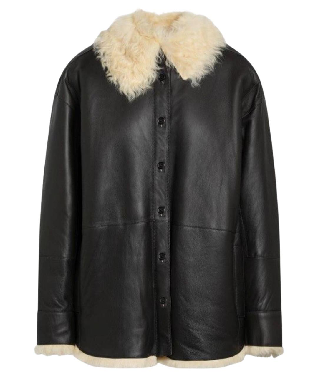 ACNE STUDIOS Коричневая кожаная куртка, фото 1