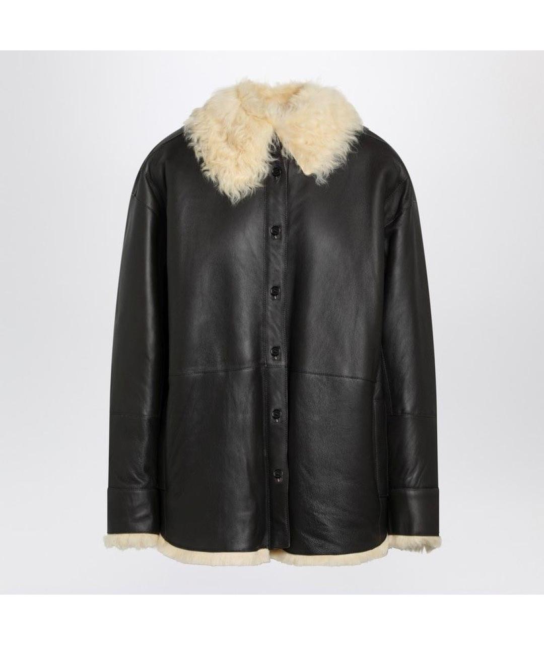 ACNE STUDIOS Коричневая кожаная куртка, фото 3