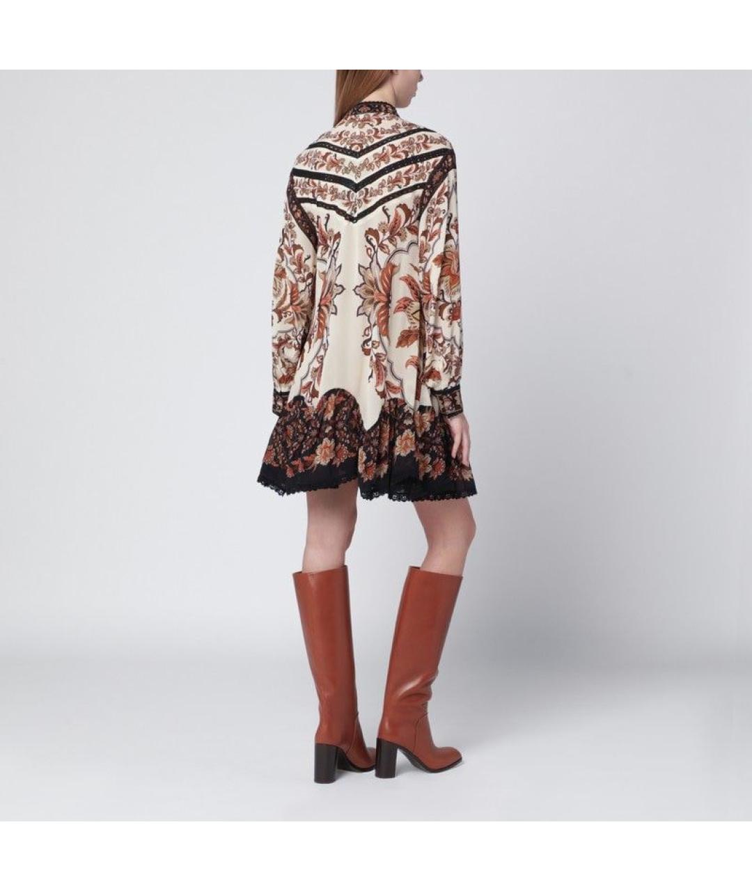 FARM RIO Мульти вискозное повседневное платье, фото 3