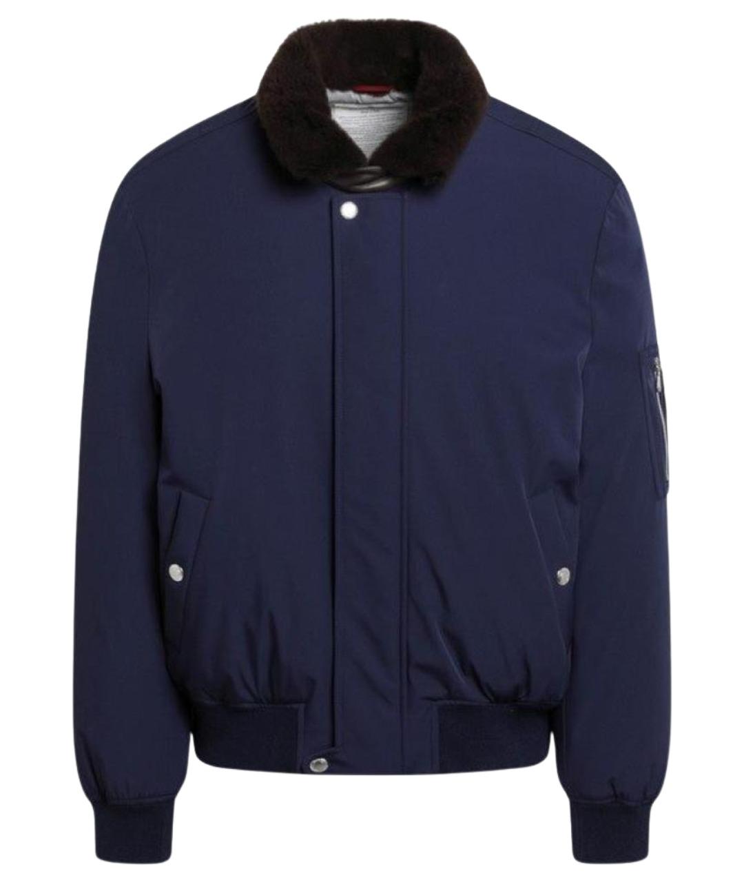 BRUNELLO CUCINELLI Синяя куртка, фото 1