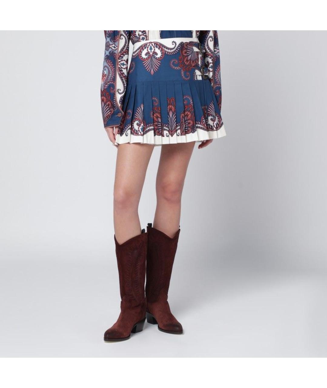 FARM RIO Мульти хлопковая юбка мини, фото 3