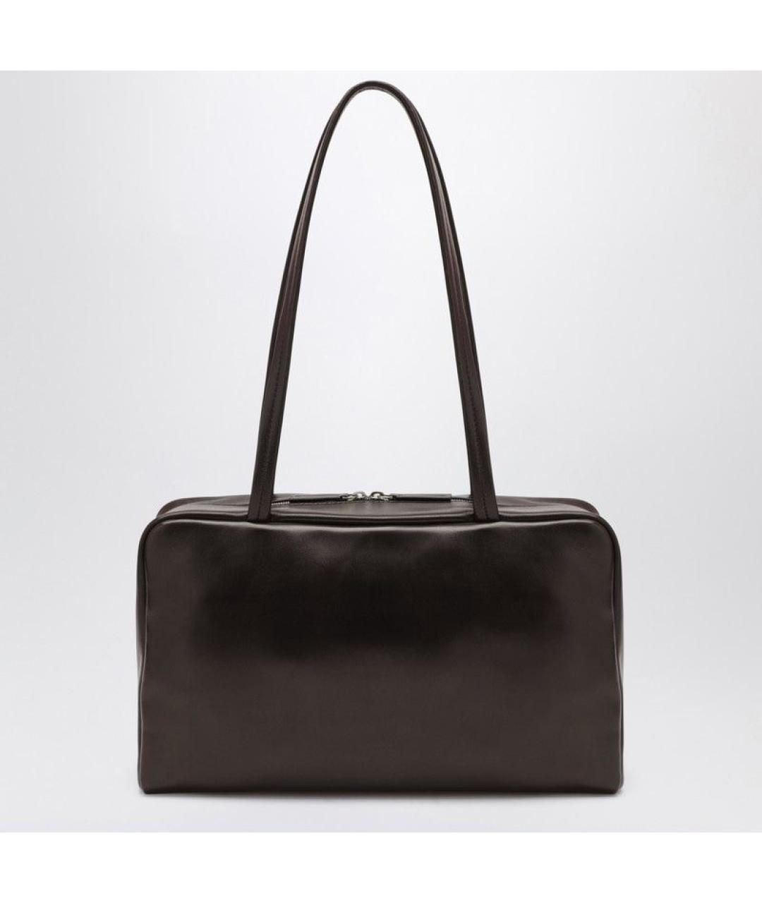 THE ROW Коричневая кожаная сумка через плечо, фото 2