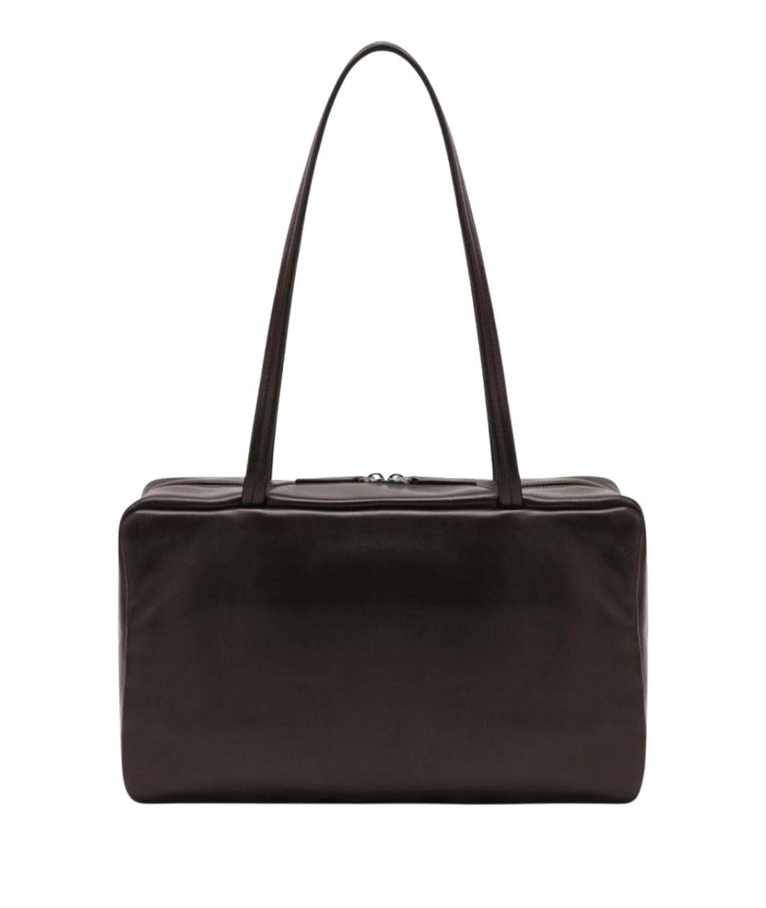 THE ROW Коричневая кожаная сумка через плечо, фото 1