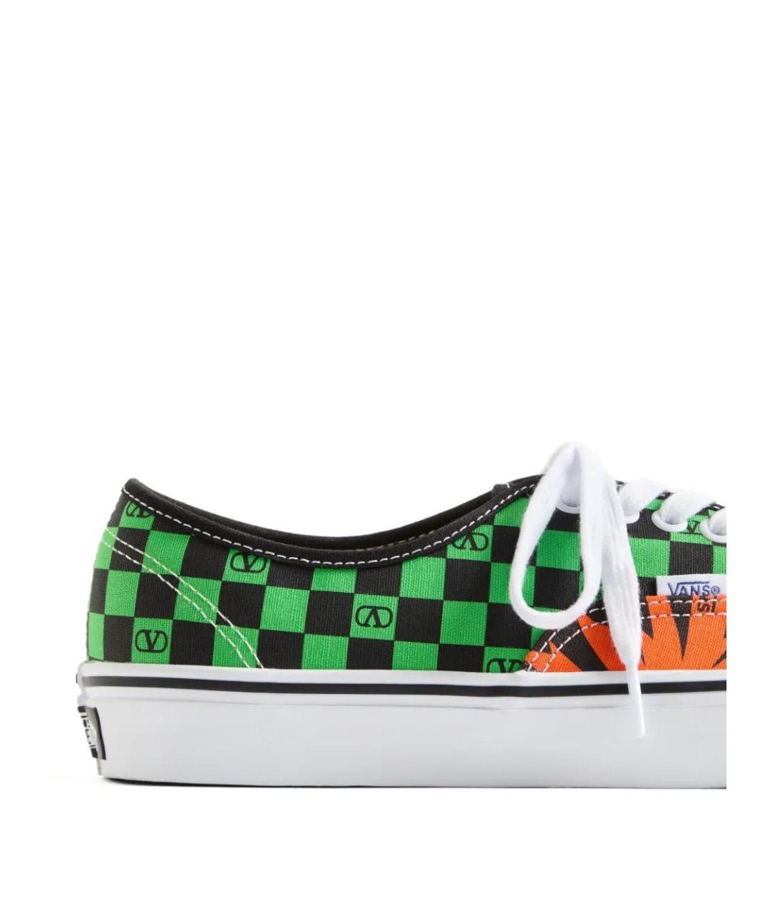 VALENTINO Текстильные низкие кроссовки / кеды, фото 5