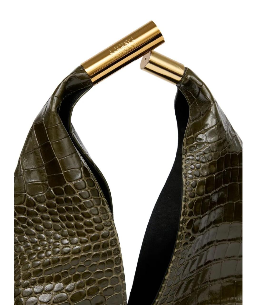 MM6 MAISON MARGIELA Зеленая сумка через плечо, фото 4