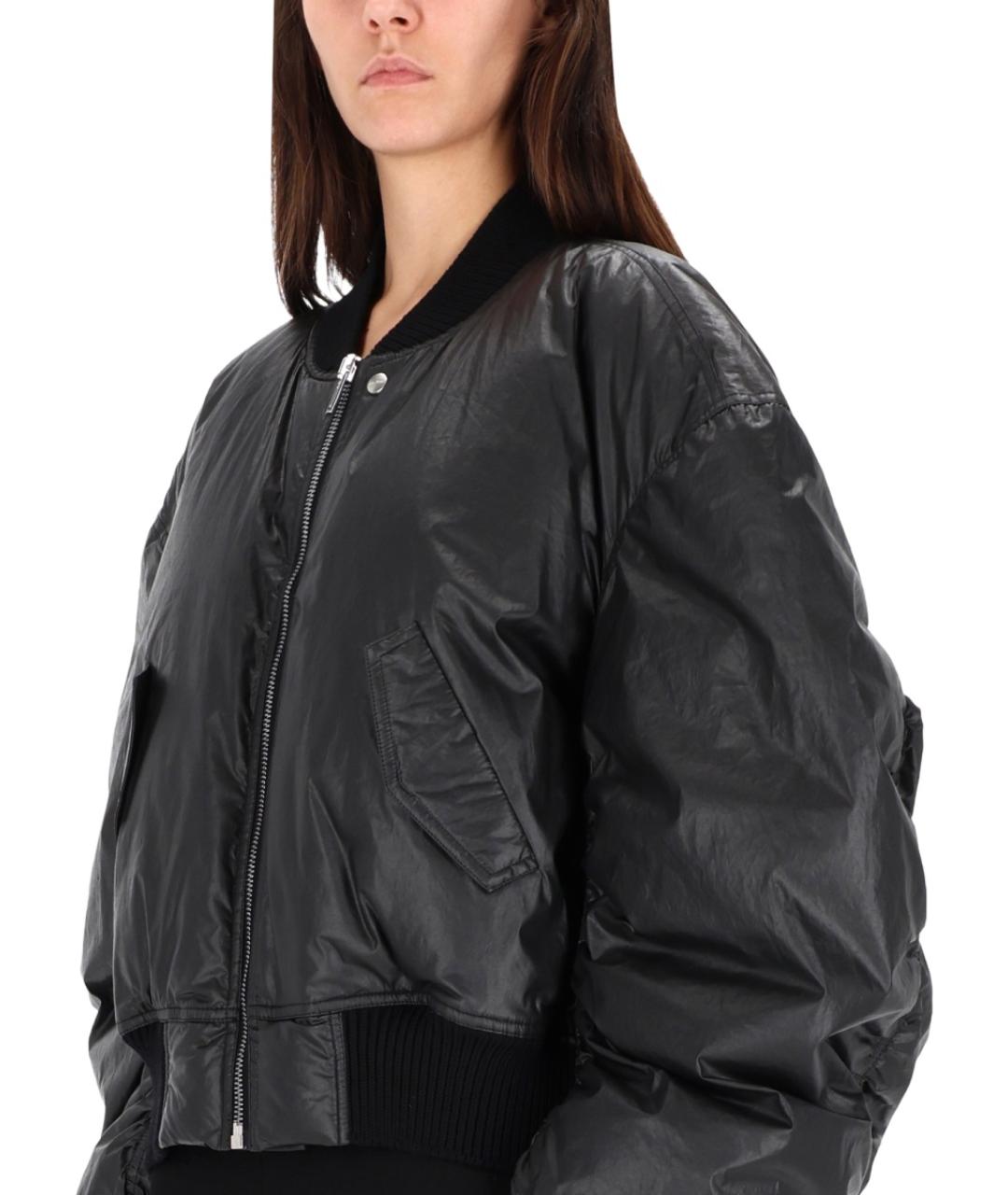 RICK OWENS Черная хлопковая куртка, фото 5