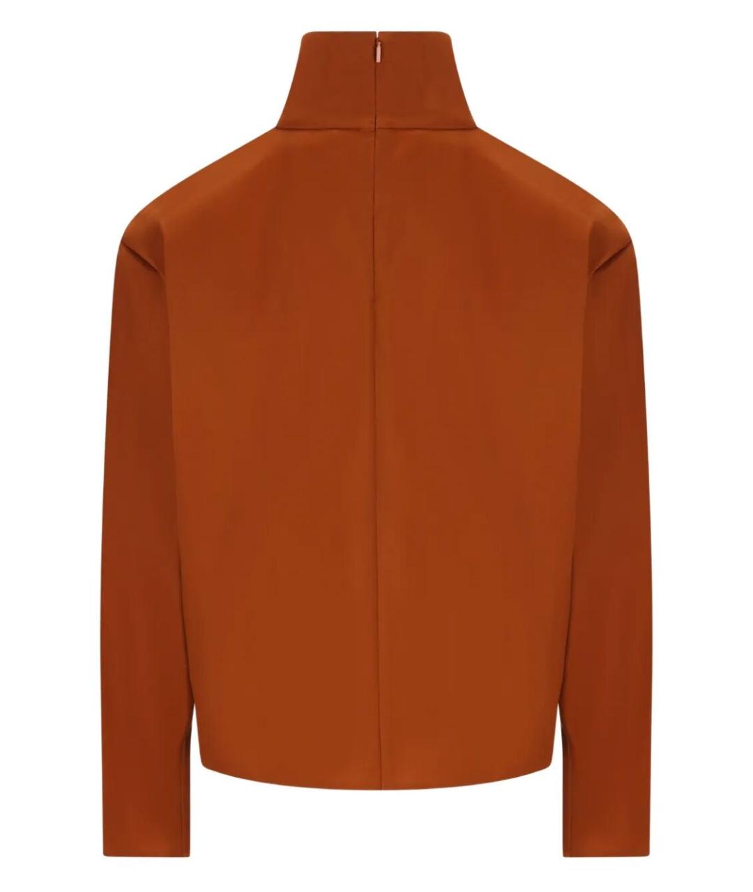 SAINT LAURENT Коричневый джемпер / свитер, фото 2