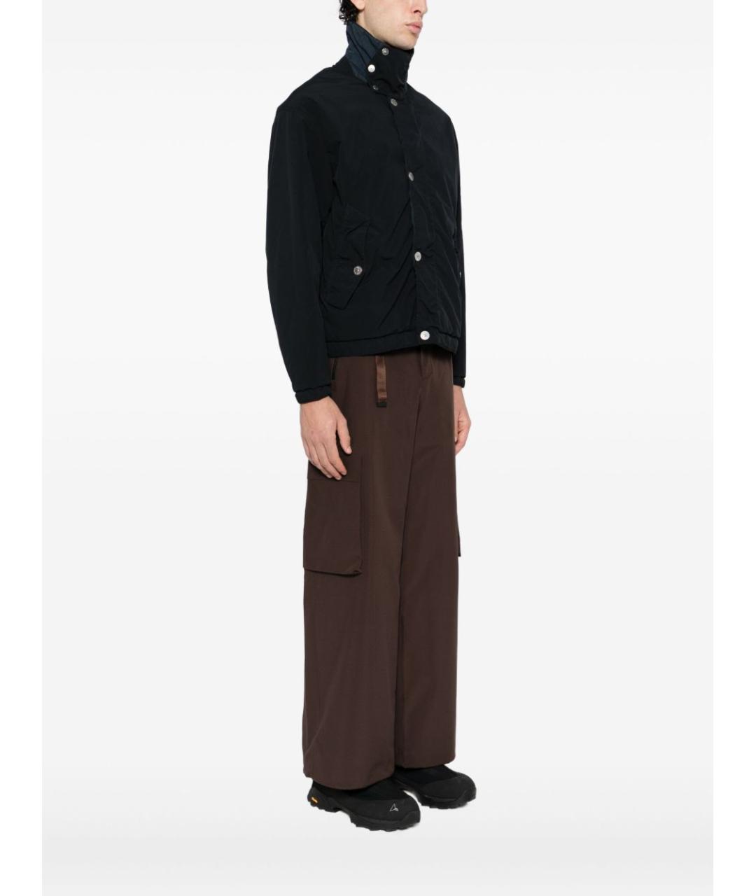 STONE ISLAND Синяя полиэстеровая куртка, фото 3