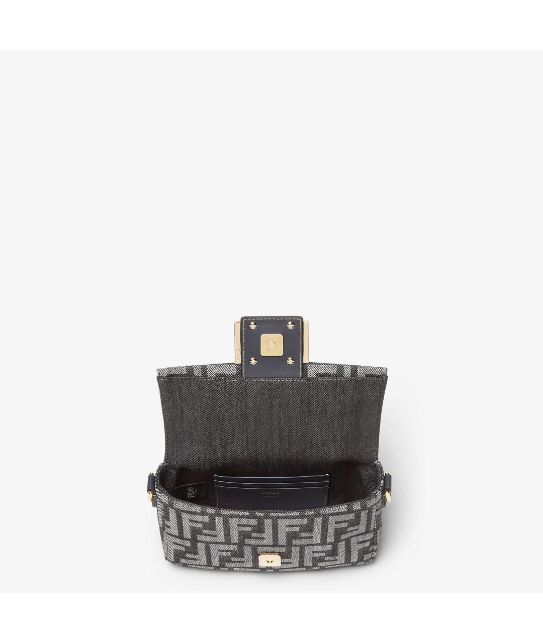 FENDI Мульти тканевая сумка с короткими ручками, фото 4