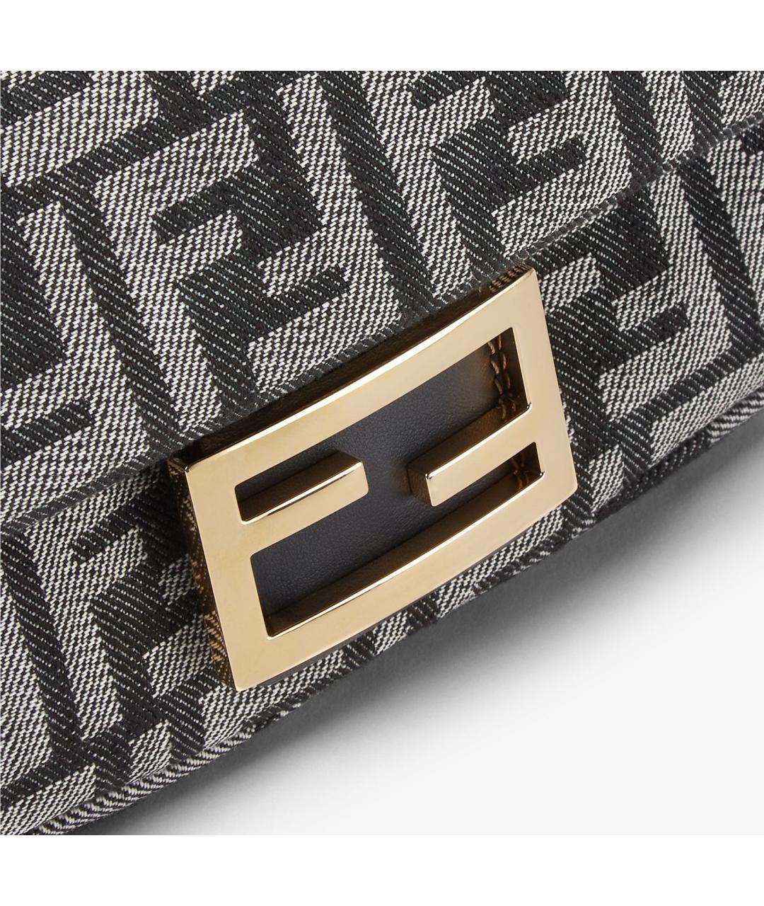 FENDI Мульти тканевая сумка с короткими ручками, фото 5