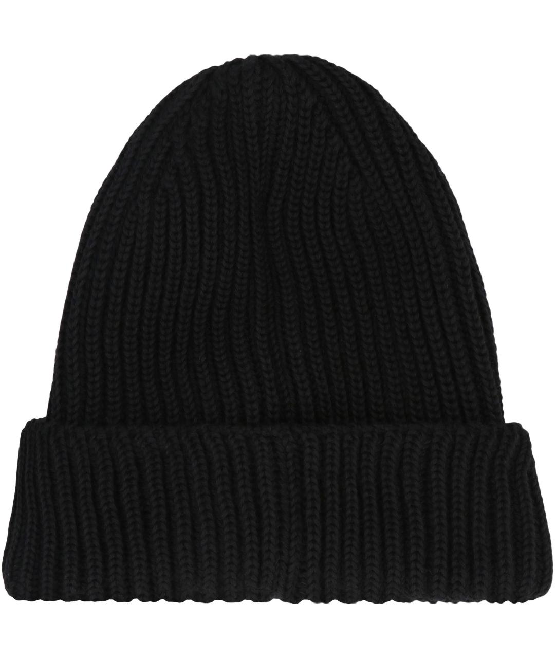 CP COMPANY Черная шерстяная шапка, фото 3