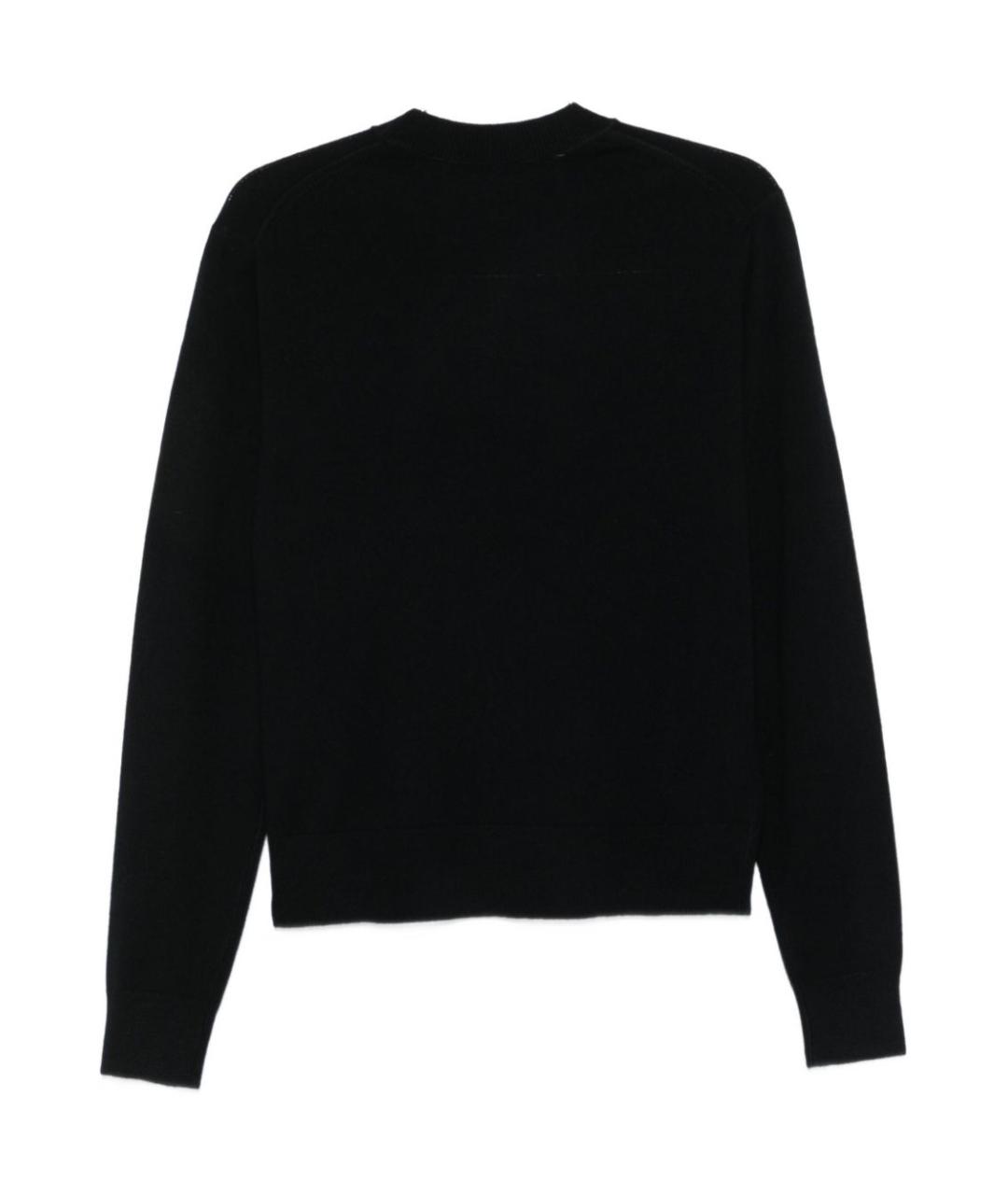 ACNE STUDIOS Черный шерстяной джемпер / свитер, фото 2