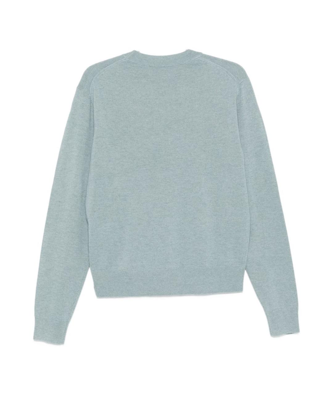 ACNE STUDIOS Синий шерстяной джемпер / свитер, фото 3