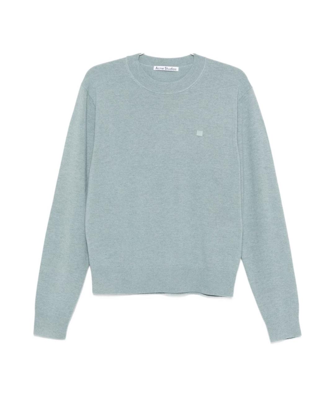 ACNE STUDIOS Синий шерстяной джемпер / свитер, фото 1