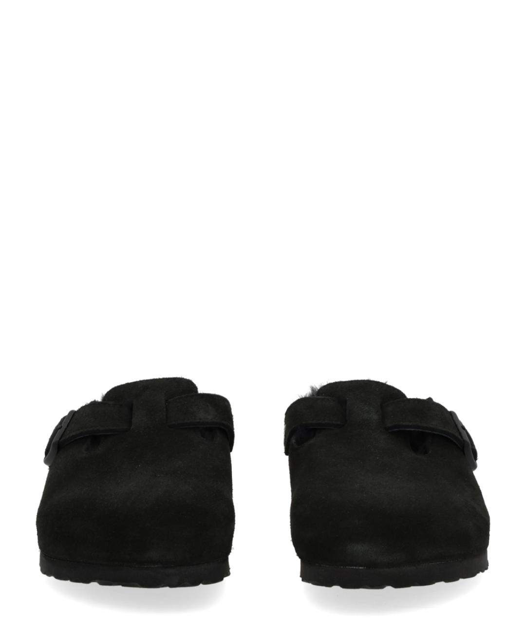 BIRKENSTOCK Черные замшевые сандалии, фото 3