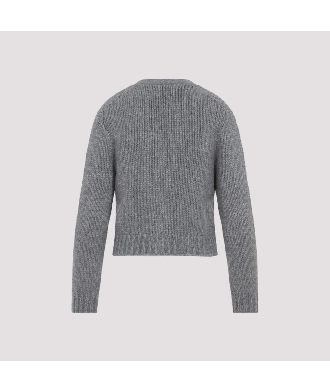 CELINE Серый кашемировый кардиган, фото 4