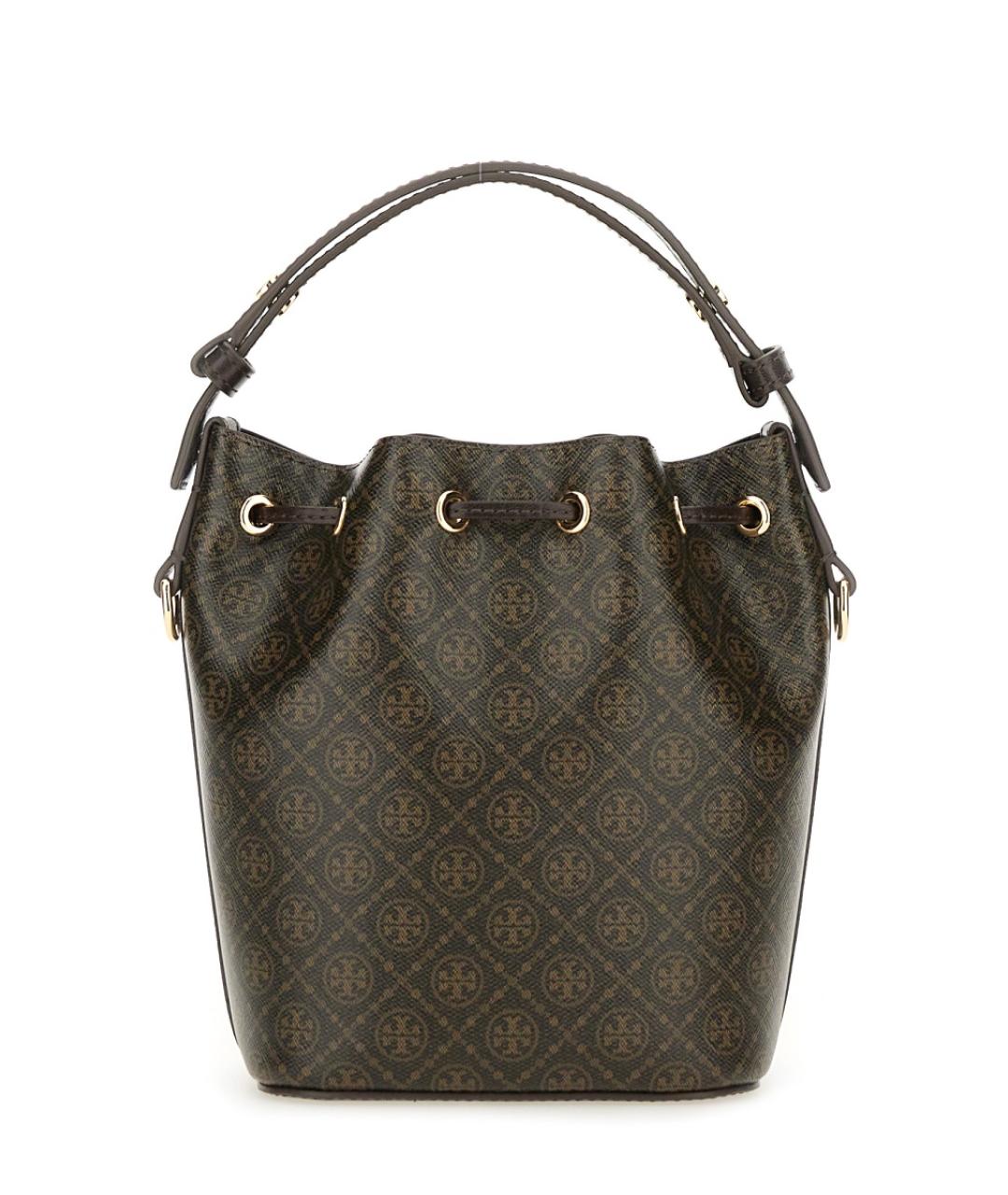 TORY BURCH Коричневая сумка с короткими ручками, фото 1