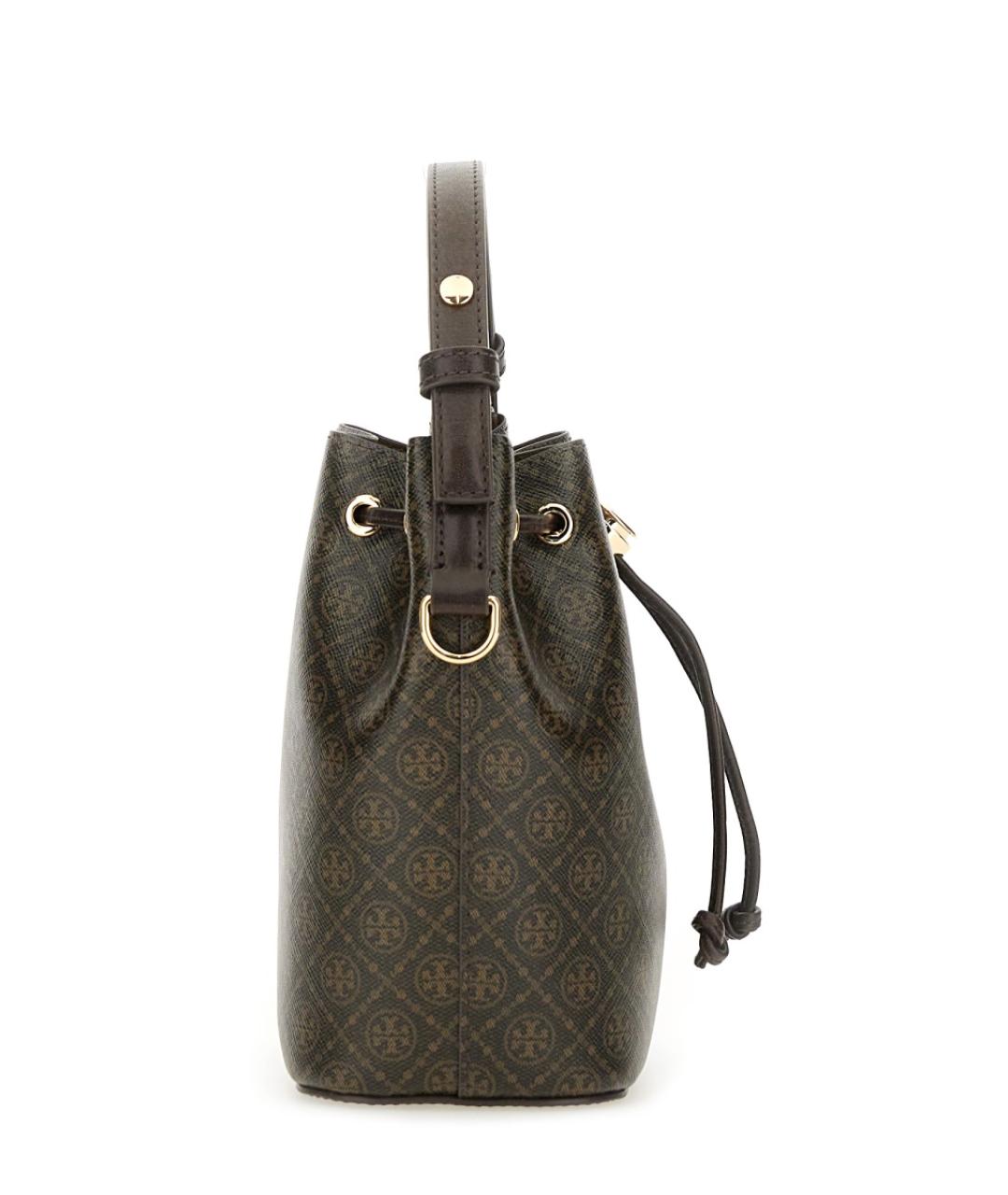 TORY BURCH Коричневая сумка с короткими ручками, фото 4