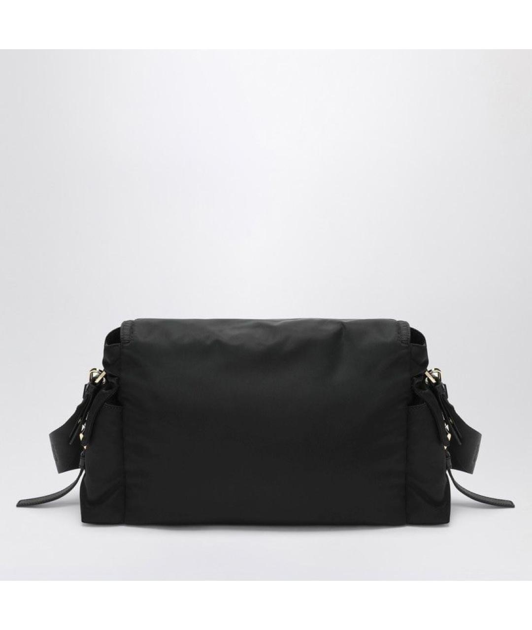 PRADA Черная синтетическая сумка через плечо, фото 2