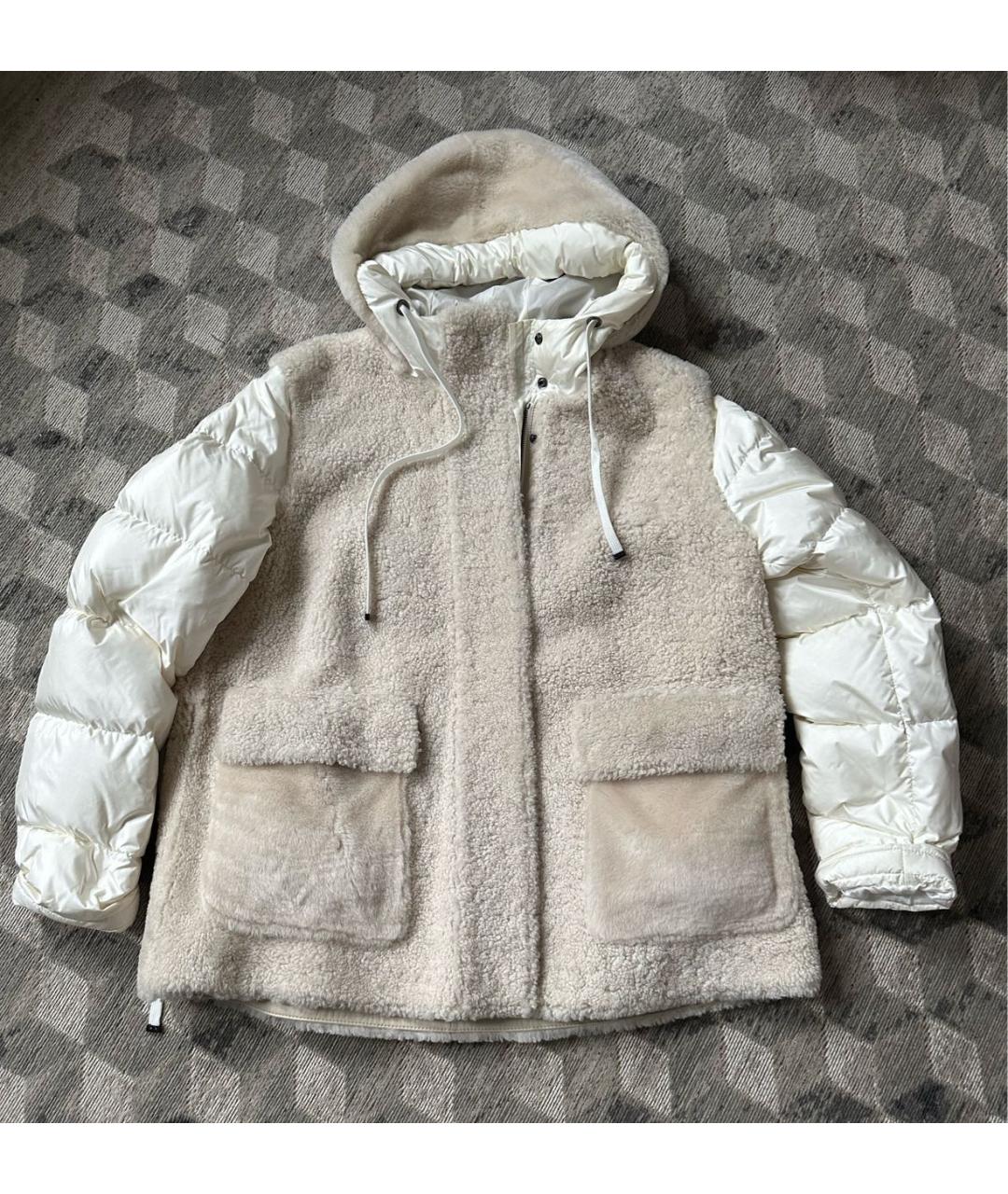 BOGNER Бежевая шерстяная парка, фото 9