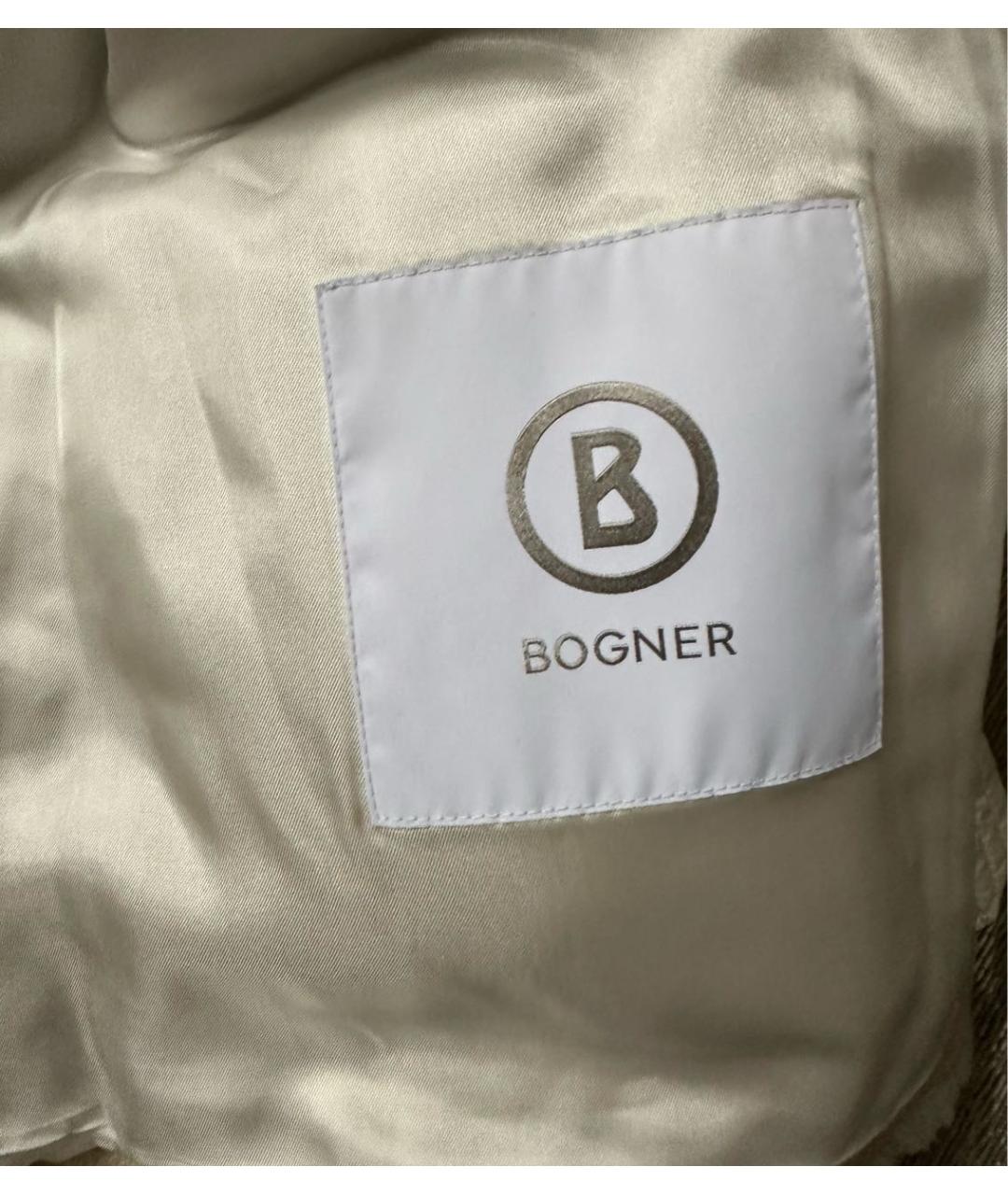 BOGNER Бежевая шерстяная парка, фото 4