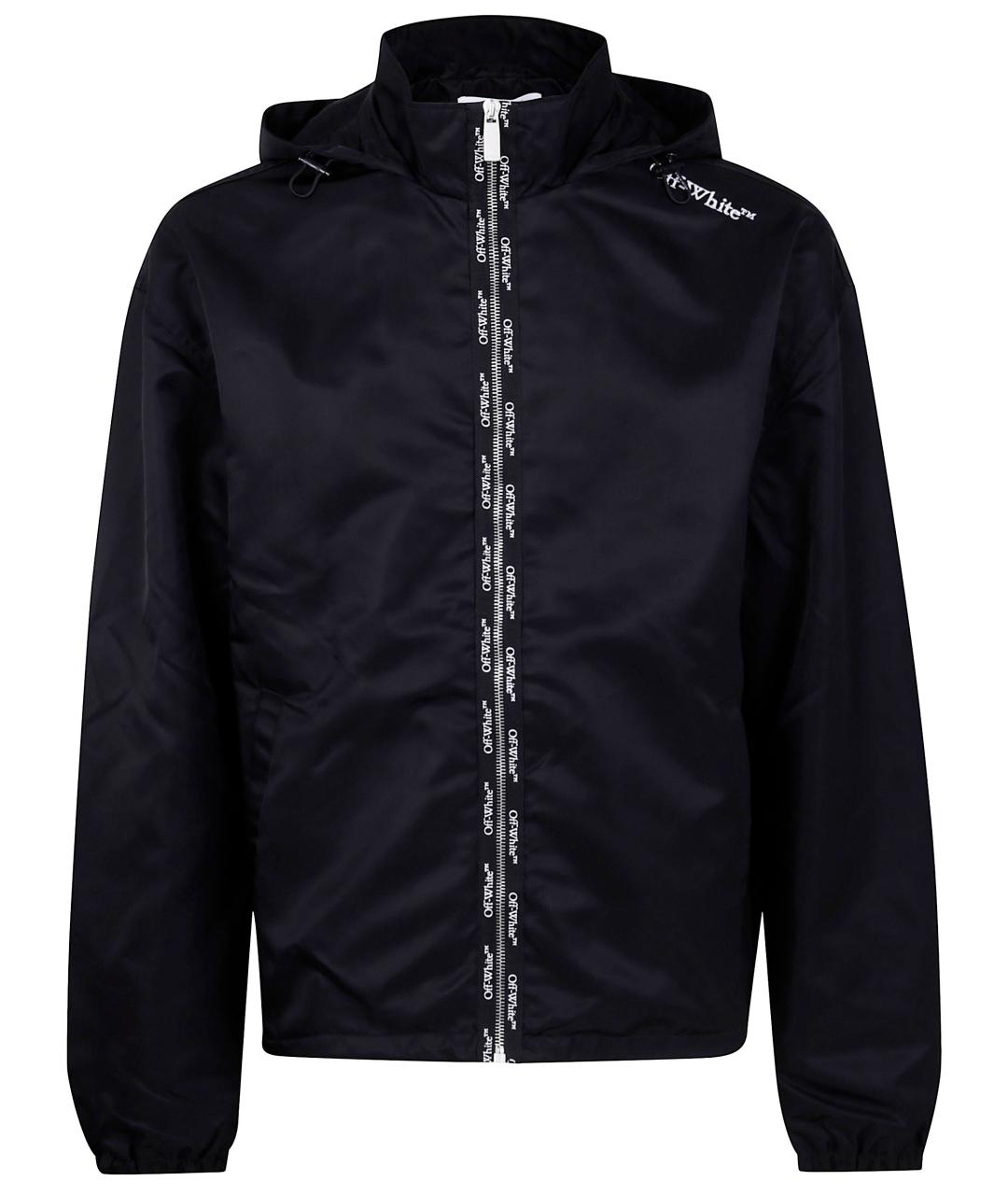 OFF-WHITE Черная полиамидовая куртка, фото 1