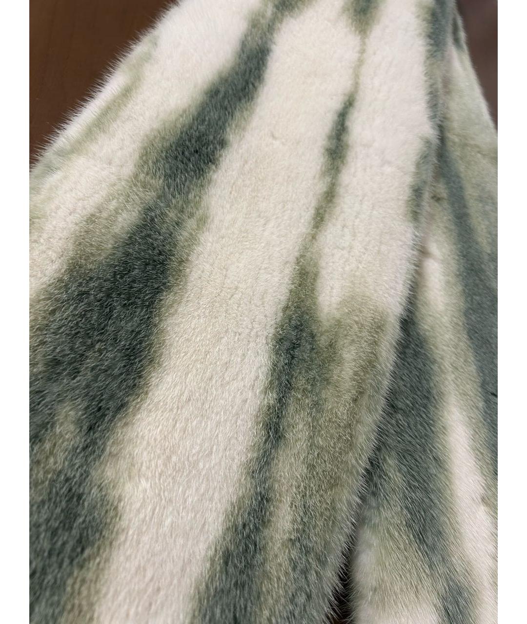 LOUIS VUITTON Зеленый шарф, фото 4