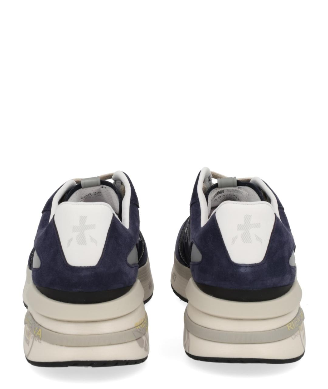 PREMIATA Синие низкие кроссовки / кеды, фото 4