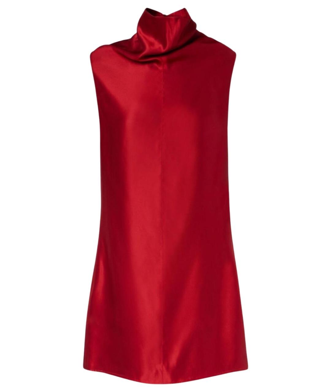 KHAITE Красное вискозное вечернее платье, фото 1